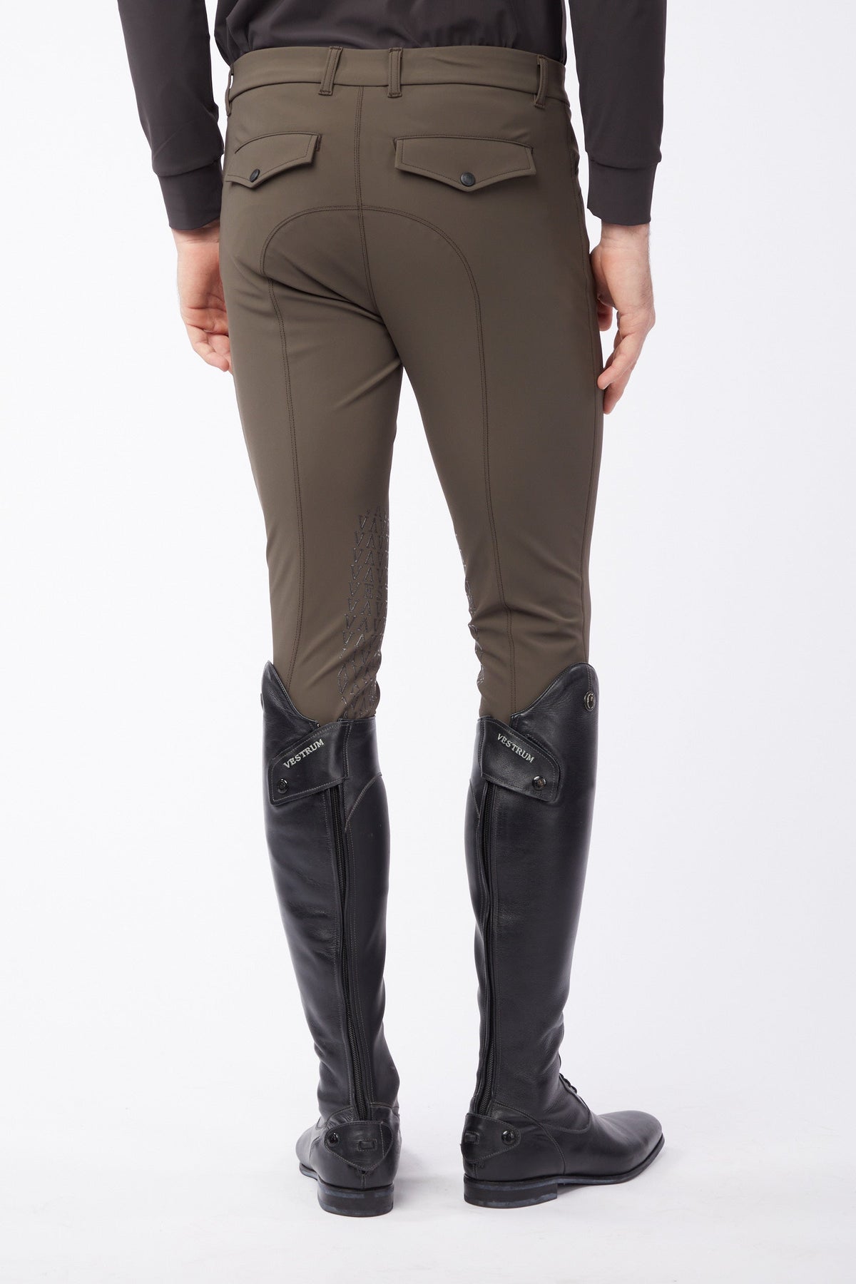 VESTRUM SAN DIEGO MEN'S RIDING BREECHES WITH KNEE GRIP - TK FABRIC