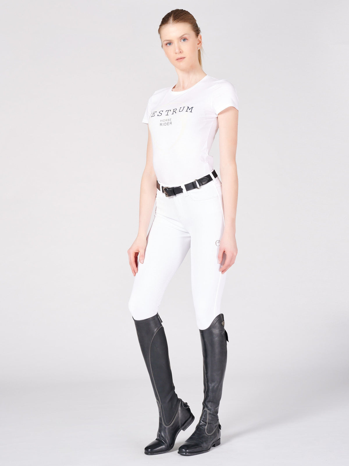 PANTALONES DE EQUITACIÓN PARA MUJER SYRACUSE CON AGARRE EN LA RODILLA