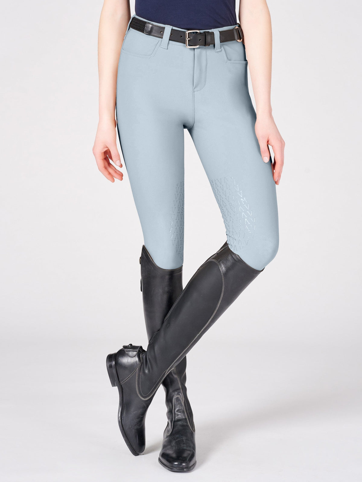 PANTALONES DE EQUITACIÓN PARA MUJER SYRACUSE CON AGARRE EN LA RODILLA