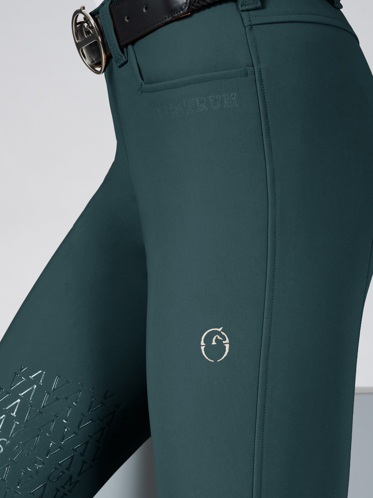 PANTALONES DE EQUITACIÓN PARA MUJER SYRACUSE CON AGARRE EN LA RODILLA