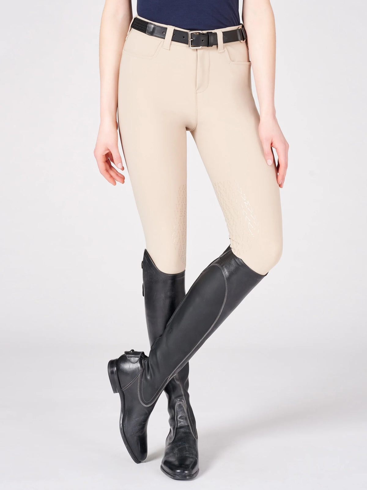 PANTALONES DE EQUITACIÓN PARA MUJER SYRACUSE CON AGARRE EN LA RODILLA