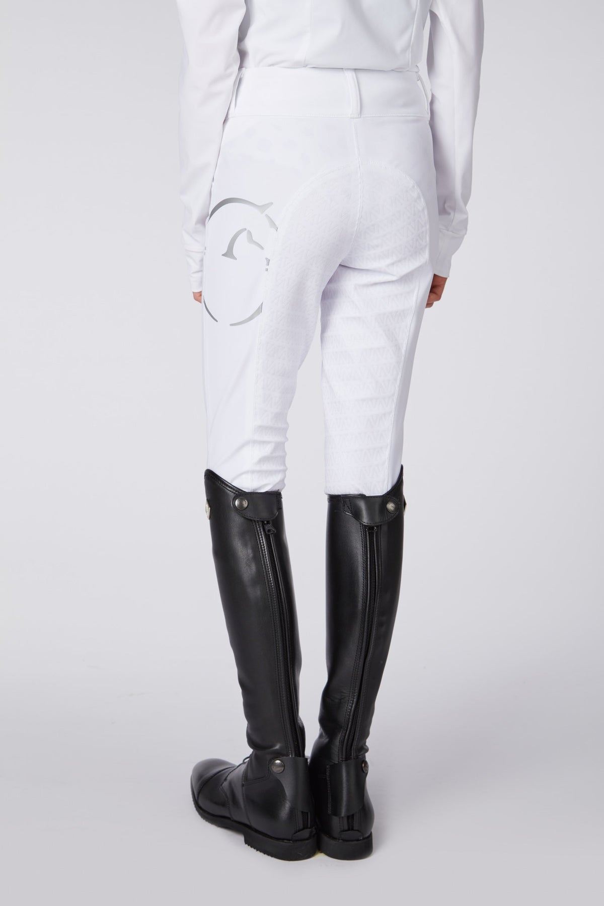 VESTRUM MOLVENO GIRL'S RIDING BREECHES WITH FULL GRIP - TK FABRIC