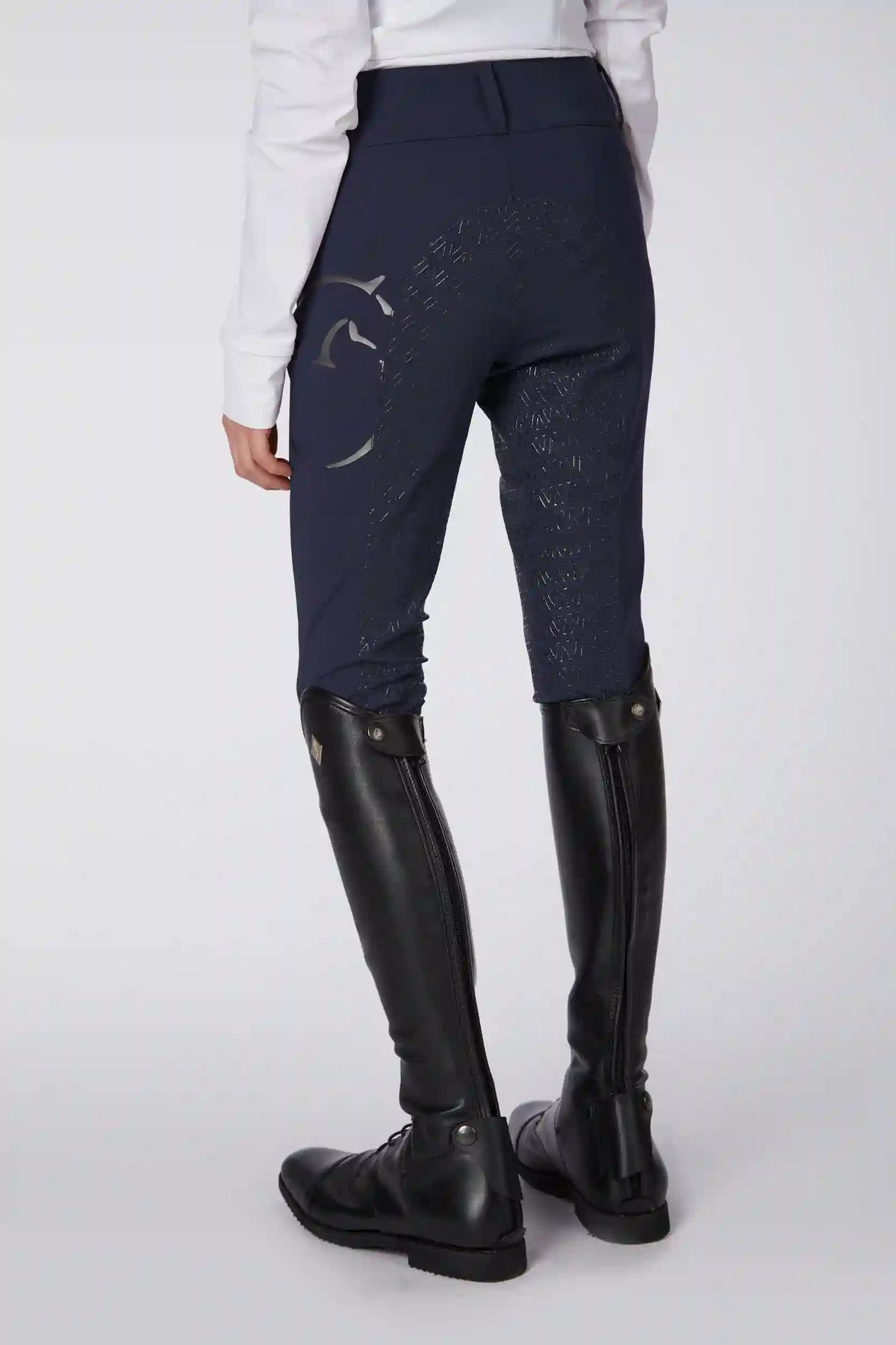 VESTRUM MOLVENO GIRL'S RIDING BREECHES WITH FULL GRIP - TK FABRIC