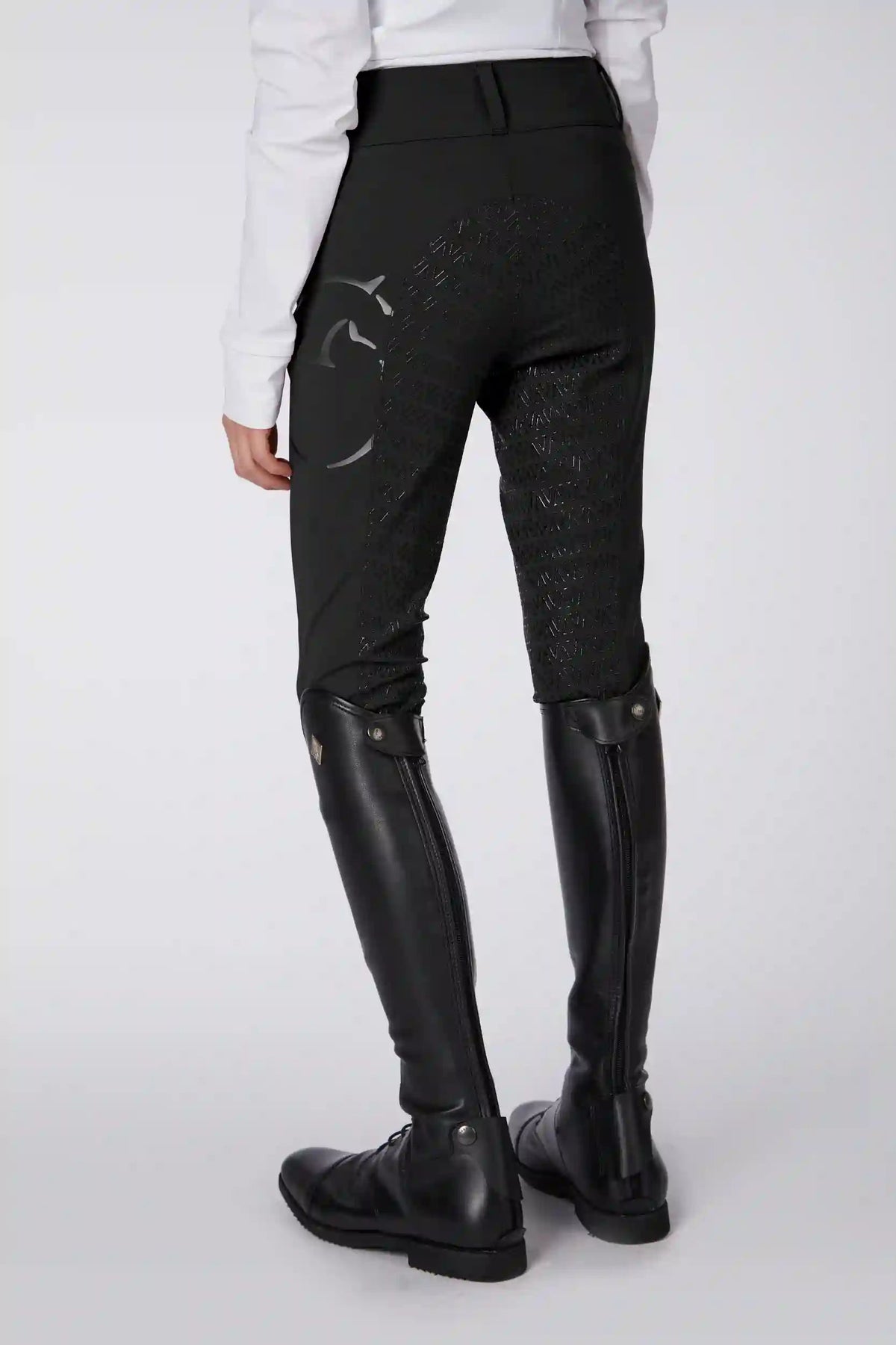 VESTRUM MOLVENO GIRL'S RIDING BREECHES WITH FULL GRIP - TK FABRIC