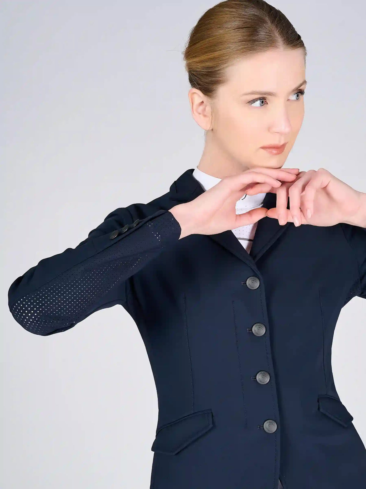 CHAQUETA PARA MUJER BARCELLONA CON INSERCIONES BI-ELÁSTICAS