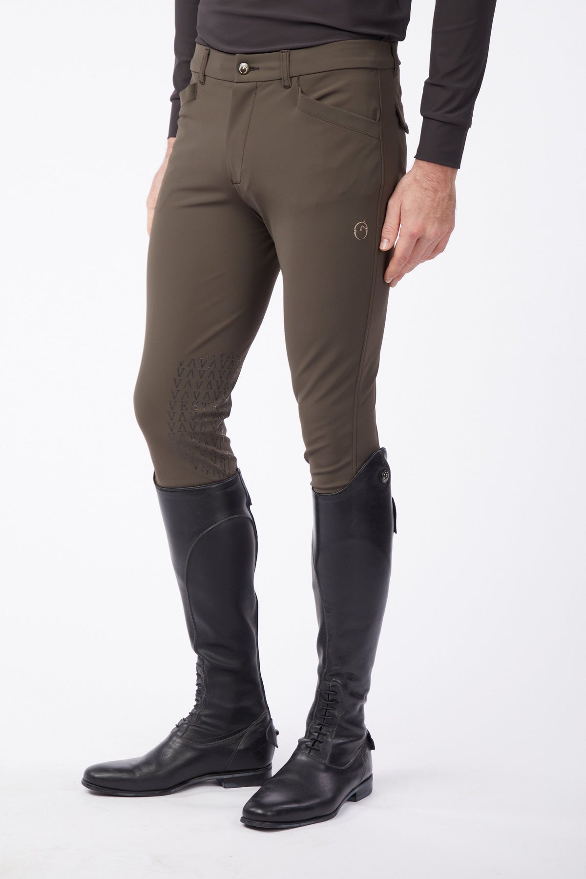 VESTRUM SAN DIEGO MEN'S RIDING BREECHES WITH KNEE GRIP - TK FABRIC