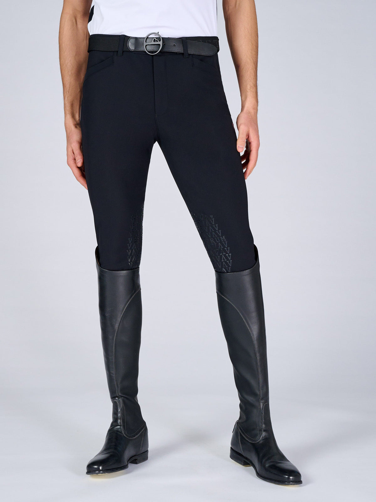 VESTRUM SAN DIEGO MEN'S RIDING BREECHES WITH KNEE GRIP - TK FABRIC