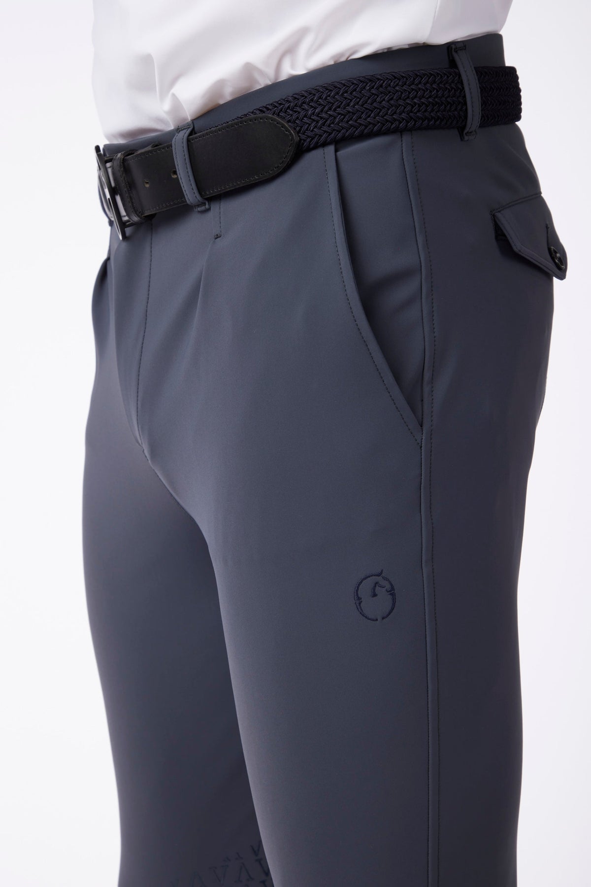 VESTRUM STELVIO MEN'S RIDING BREECHES WITH KNEE GRIP - TK FABRIC