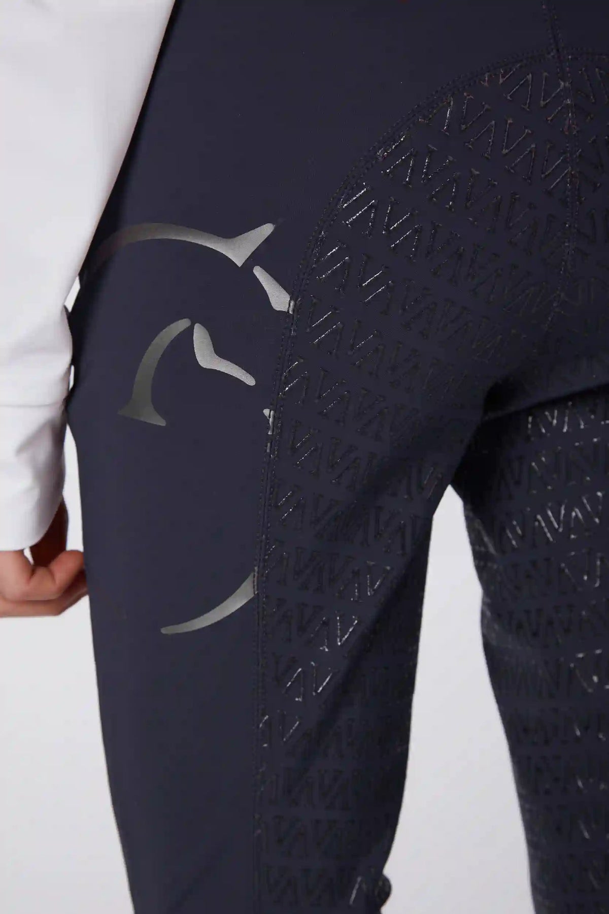 VESTRUM MOLVENO GIRL'S RIDING BREECHES WITH FULL GRIP - TK FABRIC