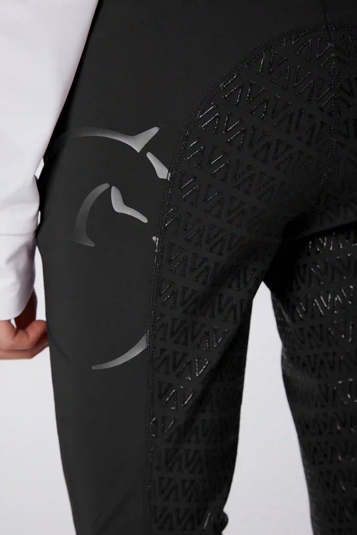 VESTRUM MOLVENO GIRL'S RIDING BREECHES WITH FULL GRIP - TK FABRIC