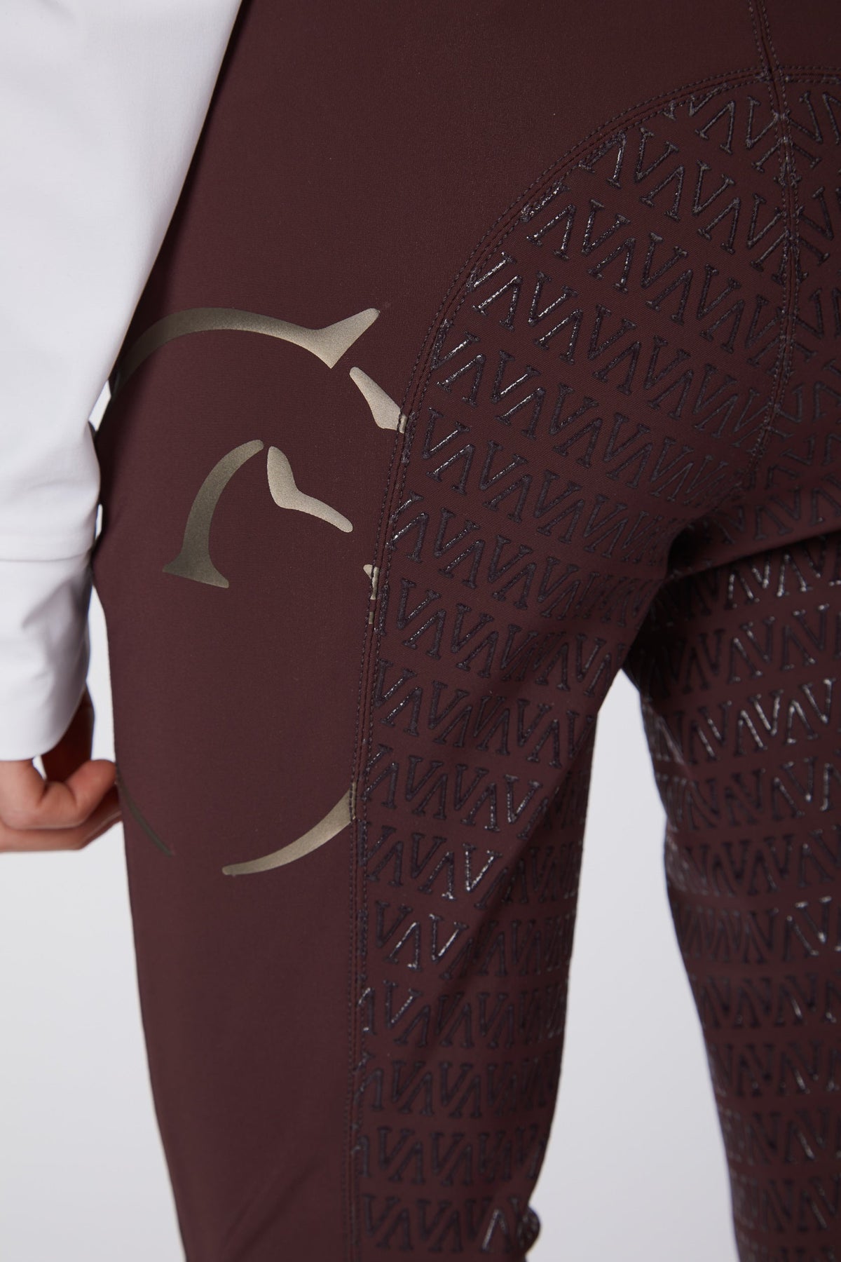 VESTRUM MOLVENO GIRL'S RIDING BREECHES WITH FULL GRIP - TK FABRIC